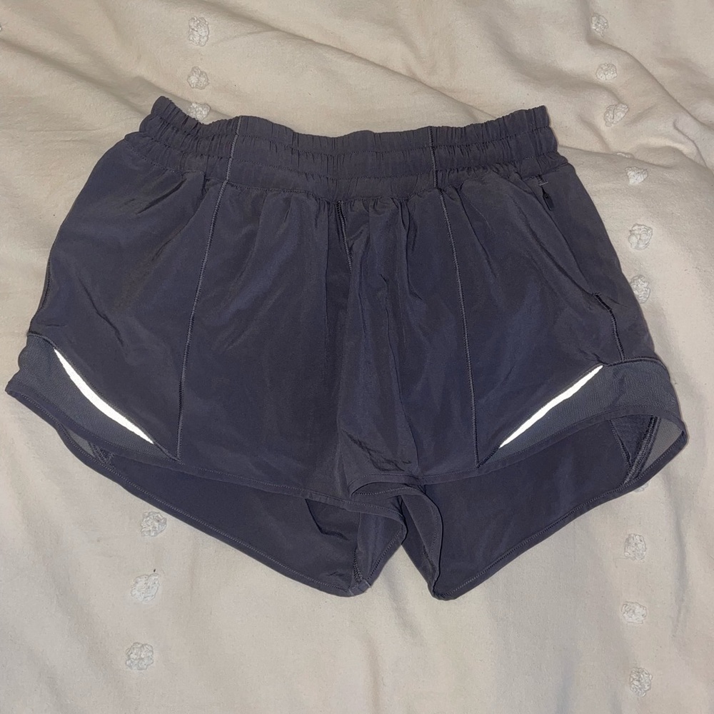 grey lululemon shorts
